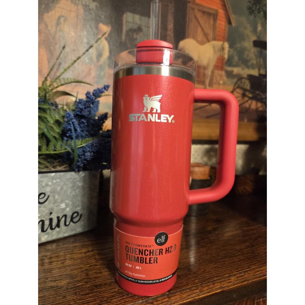 Stanley x "ELF" 30oz Red Delicious Quencher Tumbler NEW (1 Tumbler)